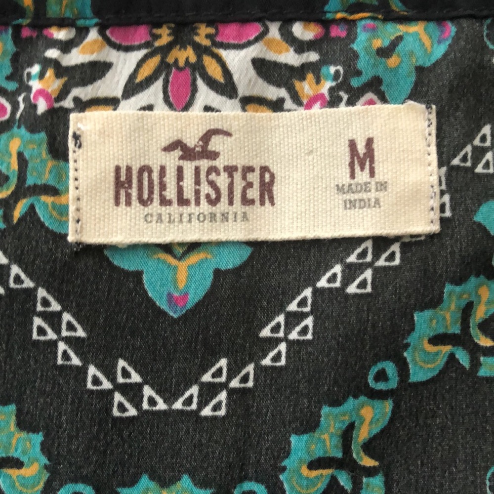Hollister Floral Print Camisole Top Size Medium - Picture 5 of 7